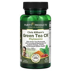 Purity Products, Chris Kilham's Green Tea CR, Phytosome, 60 Vegetarian Capsules - Image 3