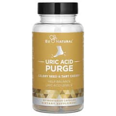 Eu Natural, Uric Acid Purge, Celery Seed & Tart Cherry, 60 Vegetarian Capsules