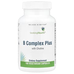 Seeking Health, B Complex Plus With Choline , 100 Vegetarian Capsules