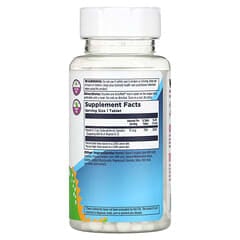 KAL, Dinosaurs, Vitamin D-Rex, Watermelon, 15 mcg (600 IU), 120 Micro Tablets - Image 4