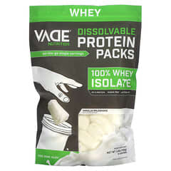 Vade Nutrition, Dissolvable Protein Packs, 100% Whey Isolate, Vanilla Milkshake, 1.6 lb (720 g) - Image 4