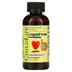 ChildLife Essentials, Liquid Iron, Natural Berry, 4 fl oz (118 ml) - Image 3