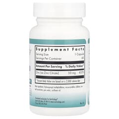 Nutricology, Zinc Citrate 50, 50 mg , 60 Vegetarian Capsules - Image 4