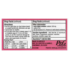 Pepto Bismol, Kids, Pepto Chewables, Bubble Gum, 24 Chewable Tablets - Image 3