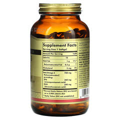 Solgar, Omega-3, EPA & DHA, Double Strength, 700 mg, 120 Softgels - Image 2