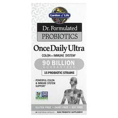 Garden of Life, Dr. Formulated Probiotics, Once Daily Ultra, 90 Billion, 30 Vegetarian Capsules