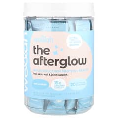 Wellah, The Afterglow, Multi Collagen Protein + Beauty, Unflavored, 20 Stick Packs, 0.6 oz (16.2 g) Each