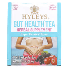 Hyleys Tea, Gut Health Tea, Super Berries , 25 Foil Envelope Tea Bags, 1.32 oz (37.5 g) - Image 3