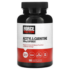 Force Factor, Acetyl L-Carnitine, 500 mg, 100 Vegetable Capsules - Image 7