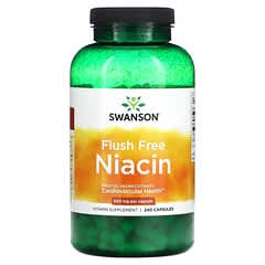 Swanson, Flush Free Niacin, 500 mg, 240 Capsules - Image 3