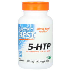 Doctor's Best, 5-HTP, 100 mg, 180 Veggie Caps - Image 3