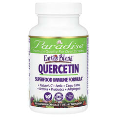 Paradise Herbs, Earth's Blend, Quercetin, 90 Vegetarian Capsules - Image 3