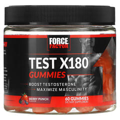 Force Factor, Test X180® Gummies, Berry Punch, 60 Gummies - Image 7