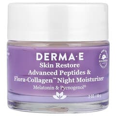 DERMA E, Advanced Peptides & Flora-Collagen™ Night Moisturizer, 2 oz (56 g) - Image 5