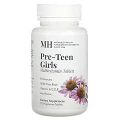Michael's Naturopathic, Pre-Teen Girls Multivitamin, 30 Vegetarian Tablets - Image 3